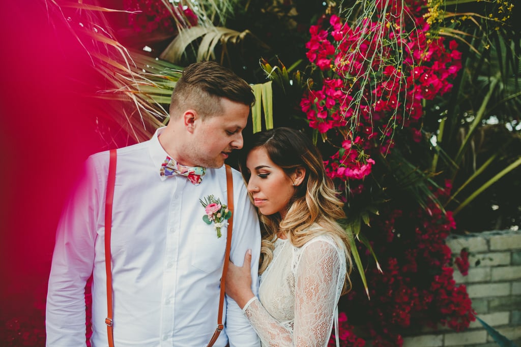 Trendy Palm Springs Wedding