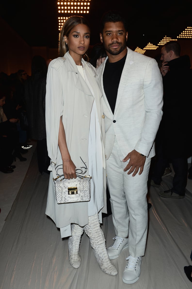 Ciara and Russell Wilson