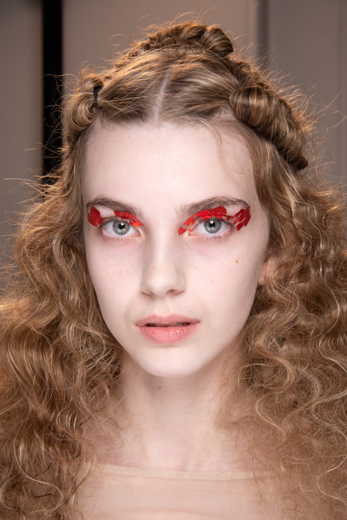 Colourful Foil Lids at Simone Rocha Autumn 2020