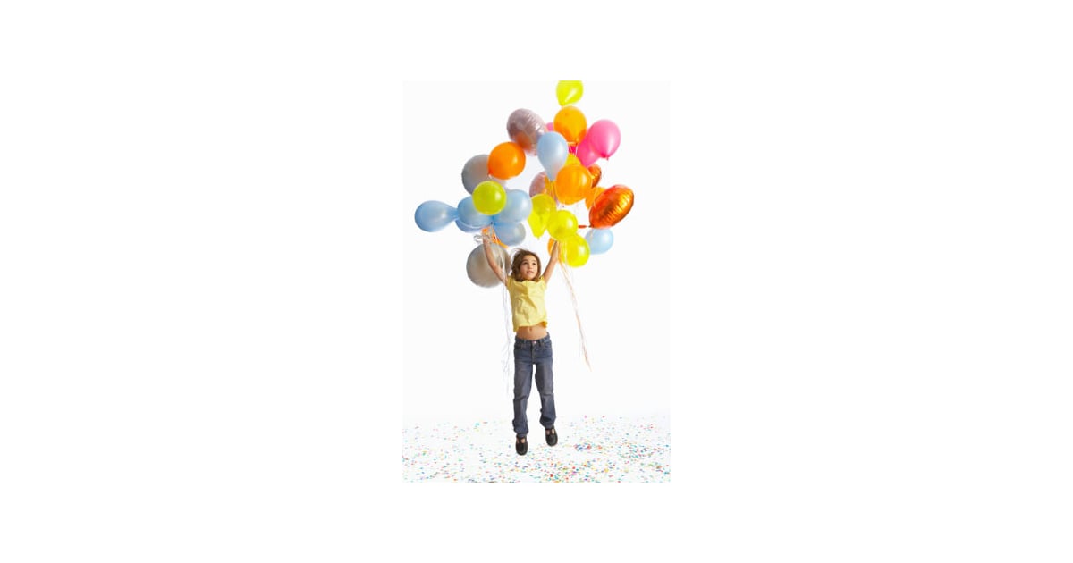 How Many Balloons to Lift a Child POPSUGAR Moms