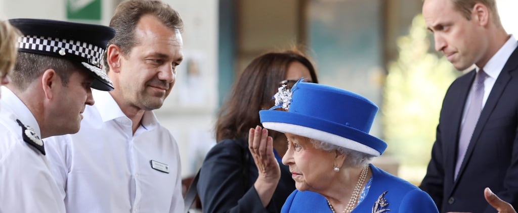 Prince William and the Queen Have an Emotional Visit With Grenfell Victims