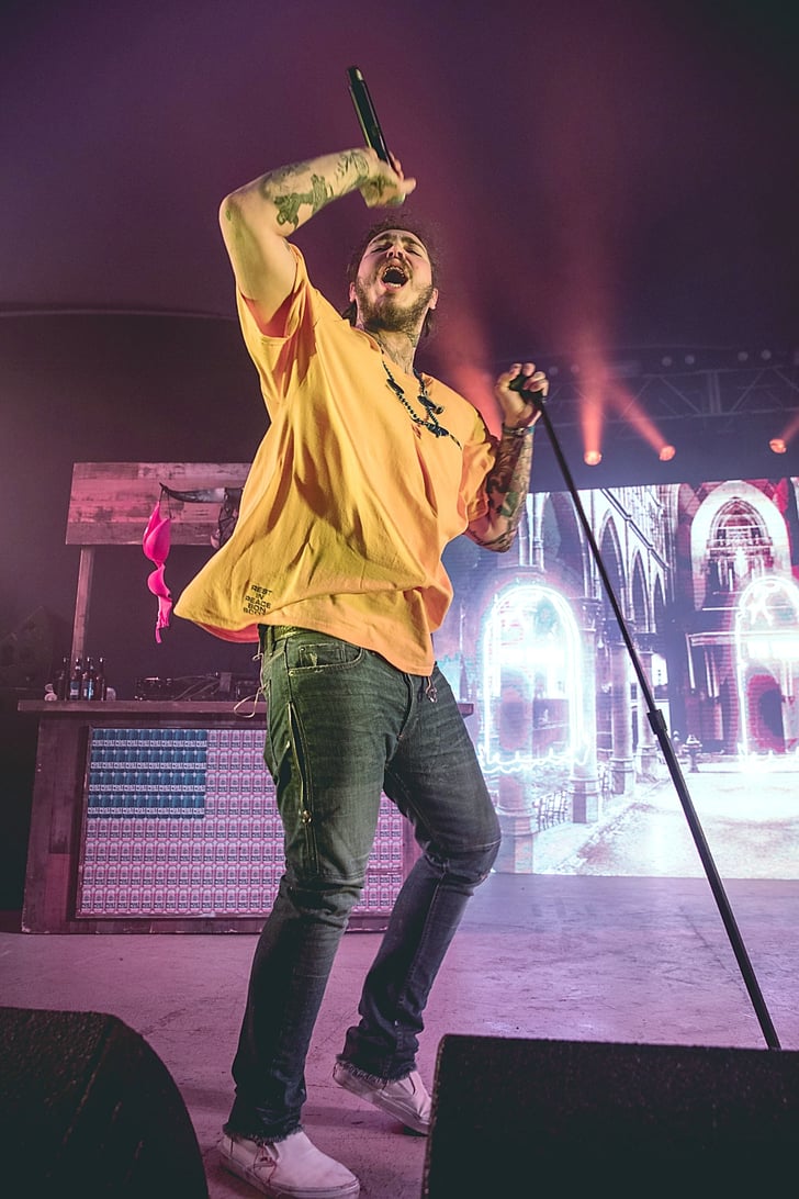 Post Malone's Best Performance Pictures POPSUGAR Celebrity Photo 38