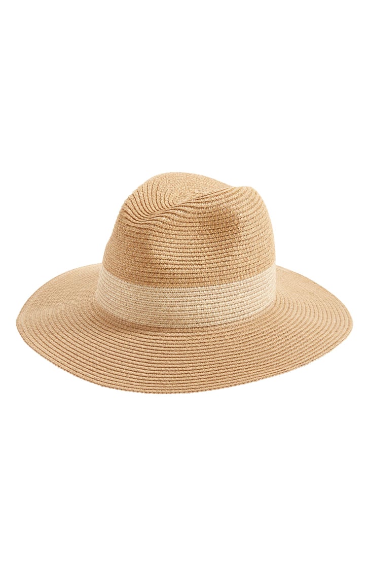 halogen women's packable panama hat