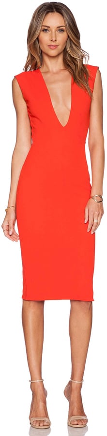 Solace London Grace Knee Length Dress  ($179)