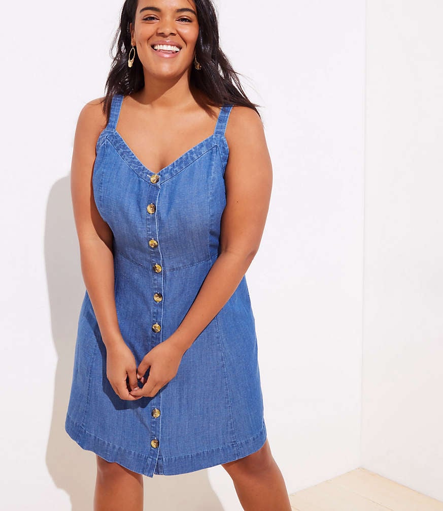 loft denim dress