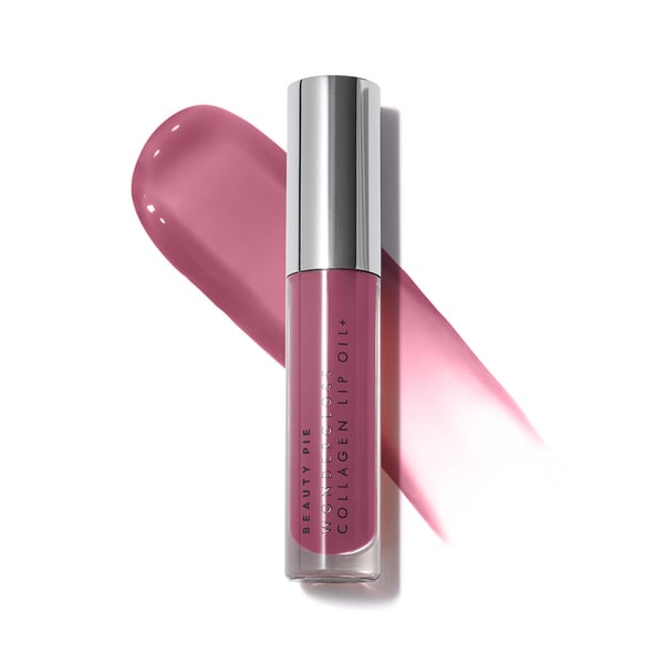 BeautyPie Wondergloss Collagen Lip Oil in Plum Naked