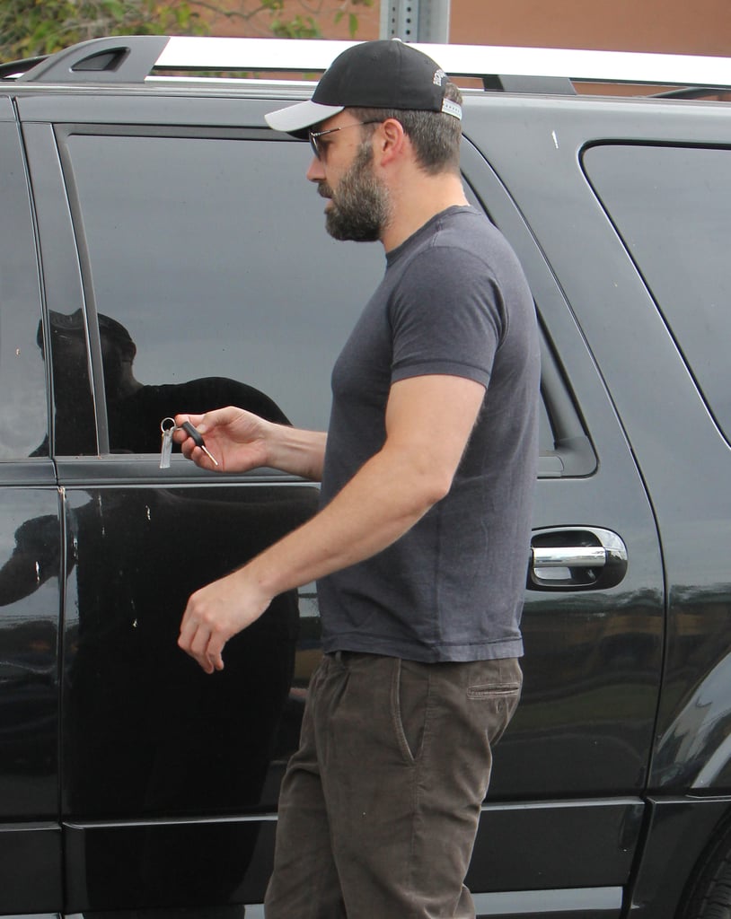Ben Affleck Smiling in LA August 2015 | Photos