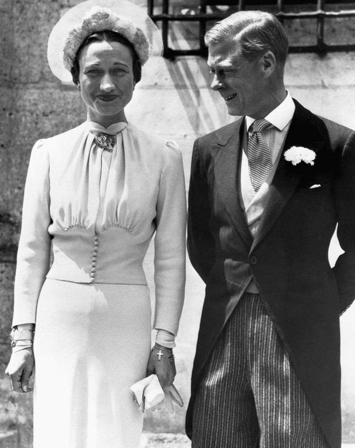 The Duchess of Windsor Royal Brides Who Wore Blue POPSUGAR Fashion