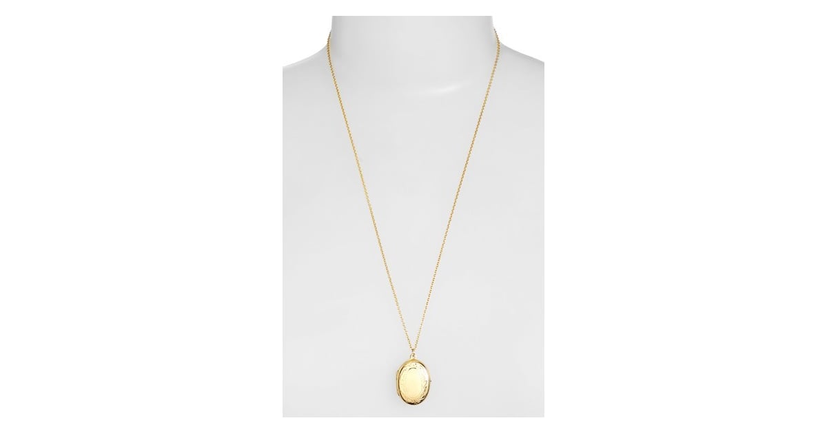 Argentovivo Small Oval Locket Pendant Necklace ($98) | Taylor Swift ...