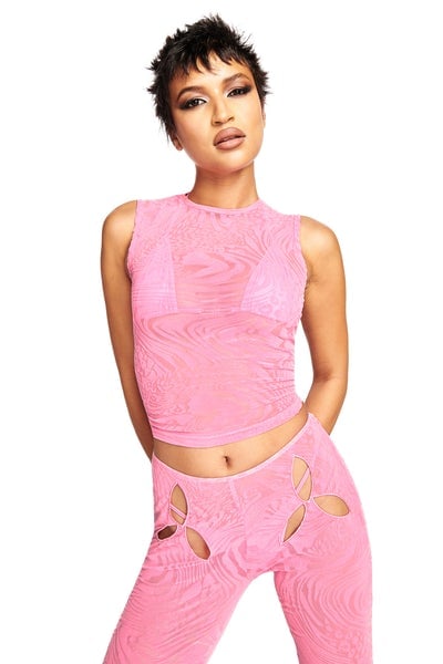 I.Am.Gia Amina Top in Pink