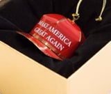 Amazon Reviews Trump Christmas Ornament
