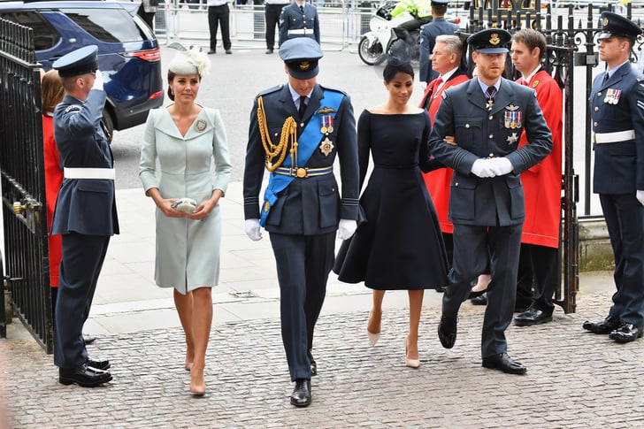Kate Middleton's Blue Alexander McQueen Coat and Beige Heels