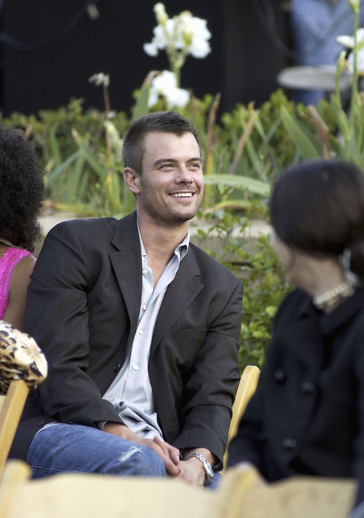 He smiled in a candid moment during a Beverly Hills, CA, luncheon in November 2004.