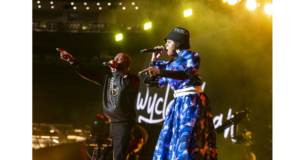 Lauryn Hill and Wyclef Jean Reunite at Essence Festival POPSUGAR Entertainment Photo 7