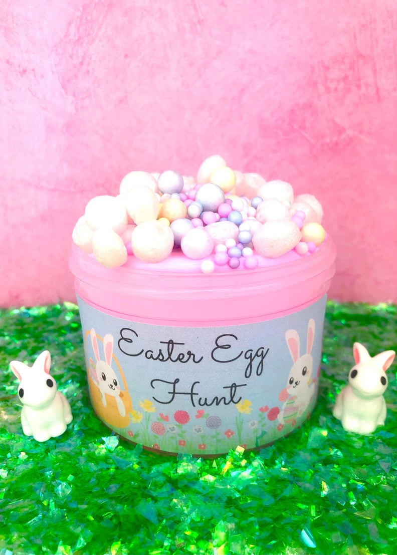 Razberry Slime Co Easter Egg Hunt Foam Slime