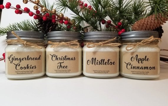 Christmas Candle Set