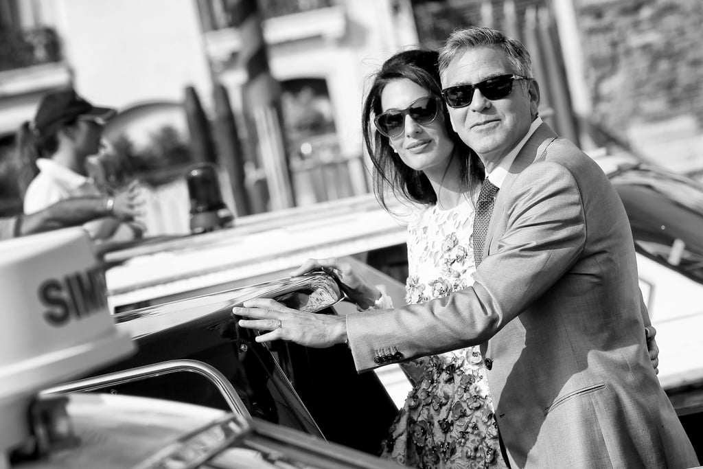 George and Amal Clooney | Black-and-White Photos