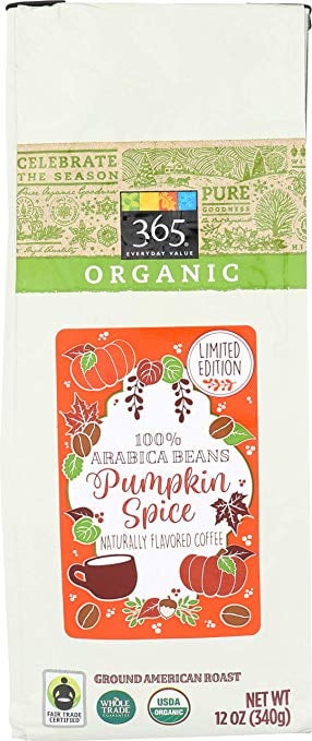 365 Everyday Value Ground Pumpkin Spice Coffee ($7)