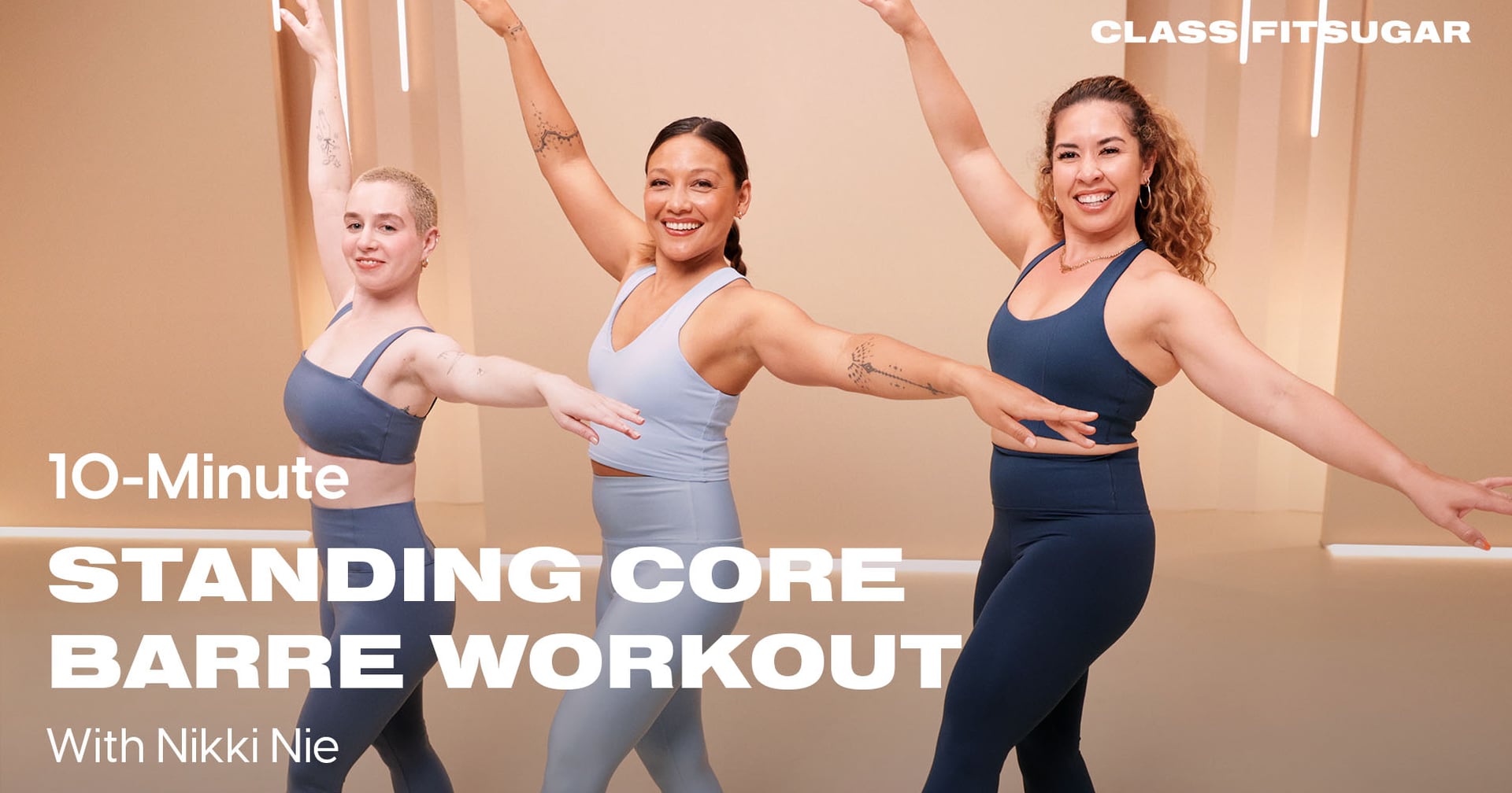 This No-Equipment Standing Core Barre Workout Can Be Done Anywhere