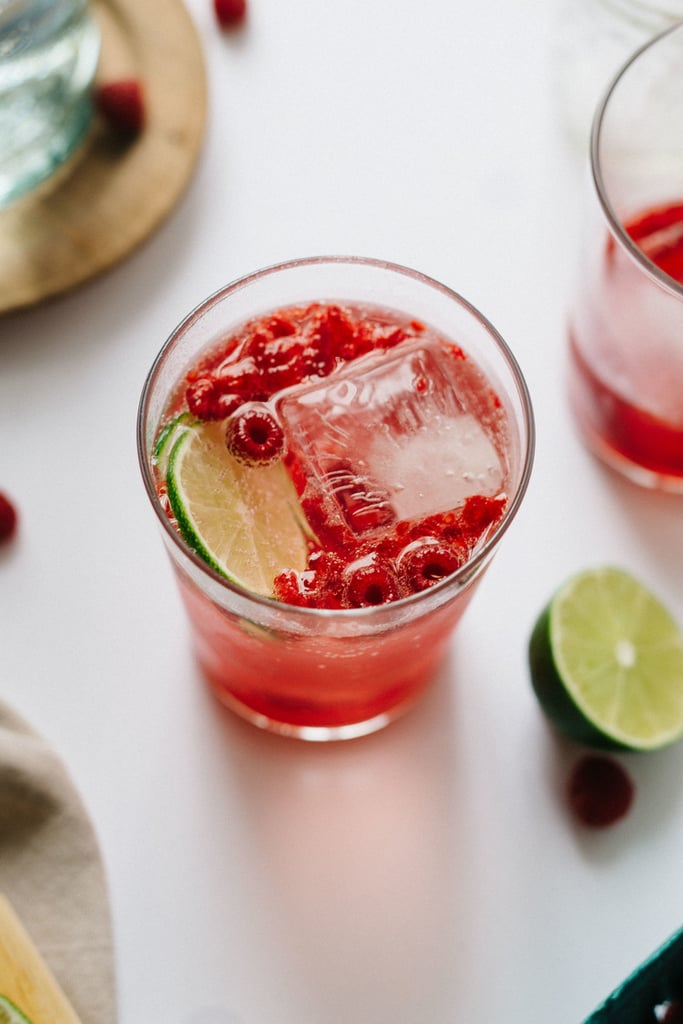 Mocktail Recipe: Fizzy Lemon-Limeade With Crushed Raspberries
