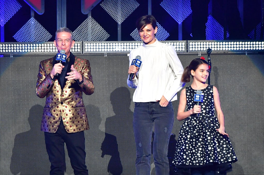 Katie Holmes and Suri Cruise at Jingle Ball NYC Concert 2017