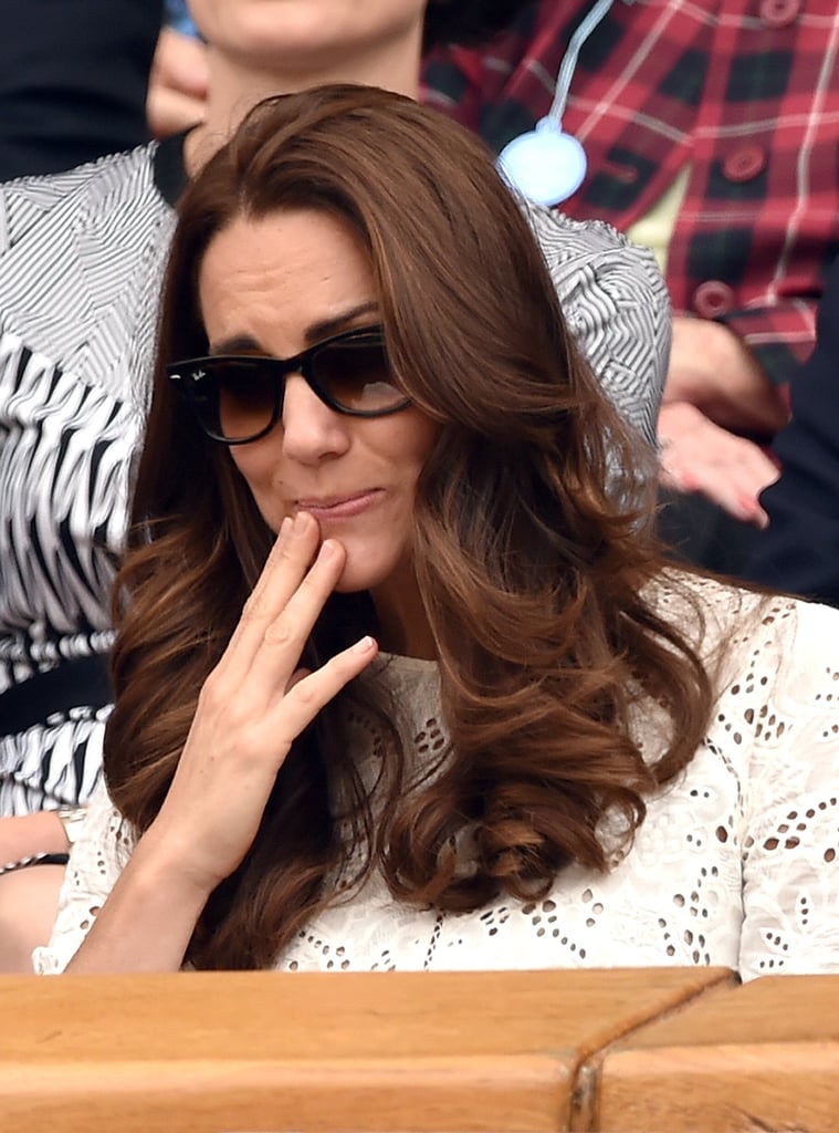 Kate Middleton's Facial Expressions Watching Sports Pictures