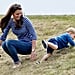 Kate Middleton With Prince George and Princess Charlotte