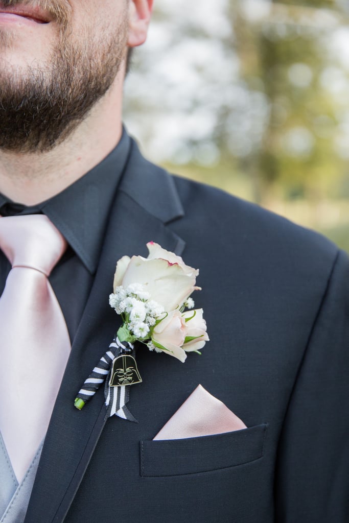 Feminine Pink and Silver Wedding