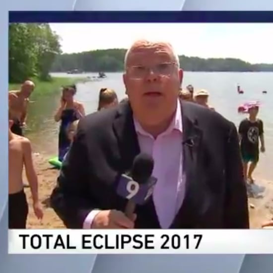 Weatherman Cries During Solar Eclipse Coverage