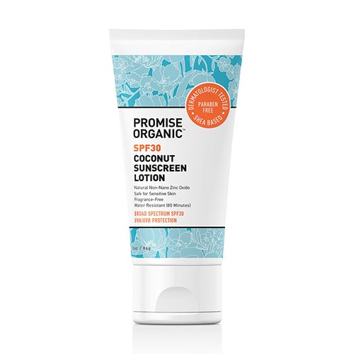 Promise Organic SPF 30 Coconut Sunscreen Lotion