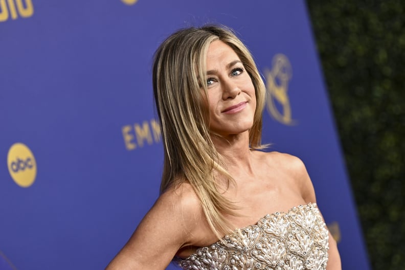 Jennifer Aniston at the 76th Primetime Emmy Awards held at Peacock Theater on September 15, 2024 in Los Angeles, California.  (Photo by Michael Buckner/Variety via Getty Images)