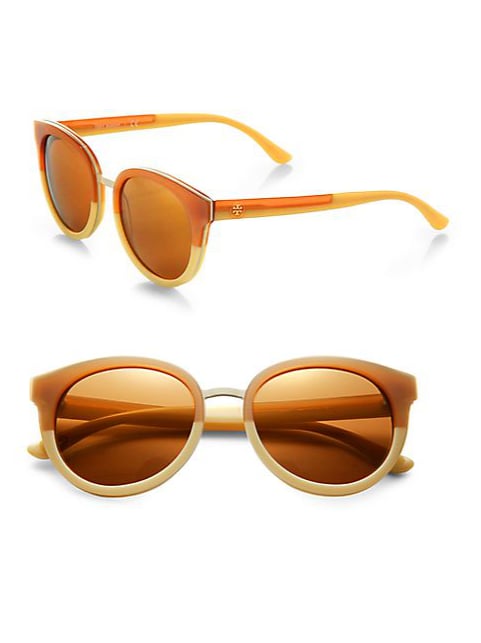 Tory Burch Oversize Round Sunglasses