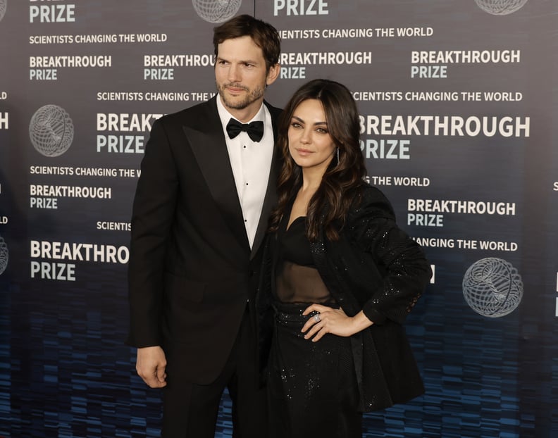 Mila Kunis and Ashton Kutcher at Breakthrough Prize Ceremony | POPSUGAR ...