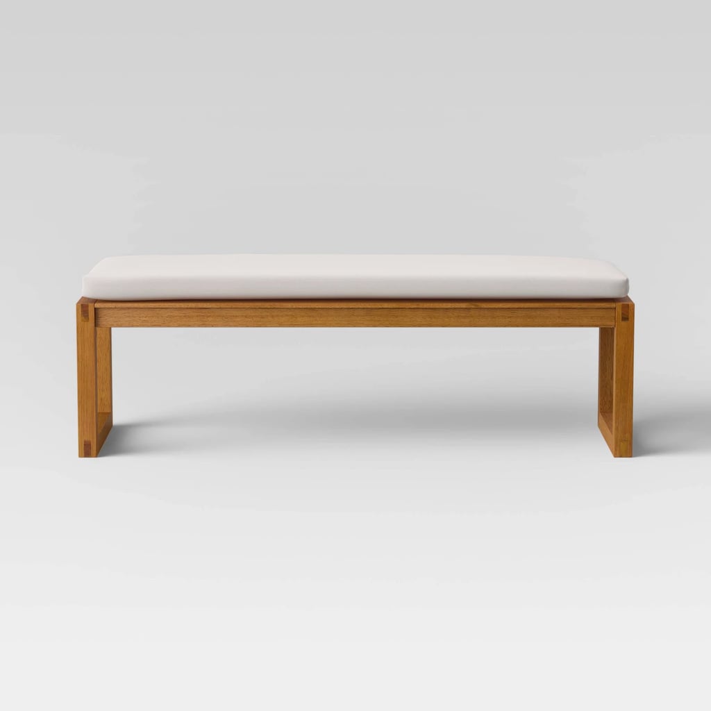 Project 62 Kaufmann Wood Patio Bench - Linen