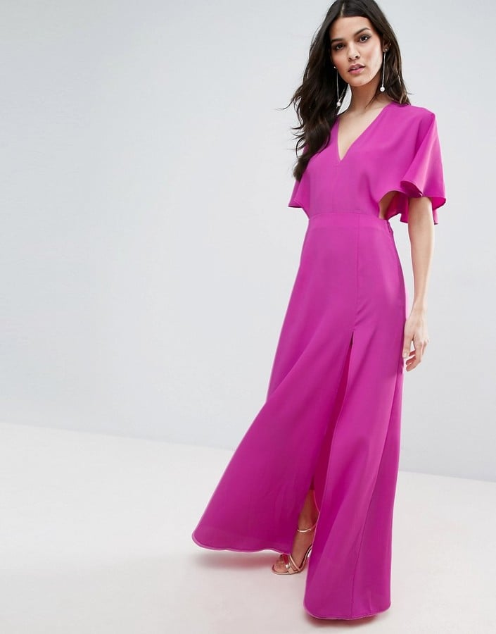 open side maxi dress