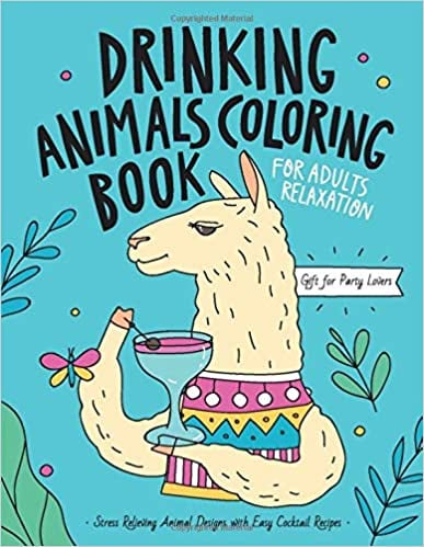 Drinking Animals Coloring Book | 16 Coloring Books That Will Give Your  Anxiety a Much-Needed Break | POPSUGAR Smart Living Photo 10