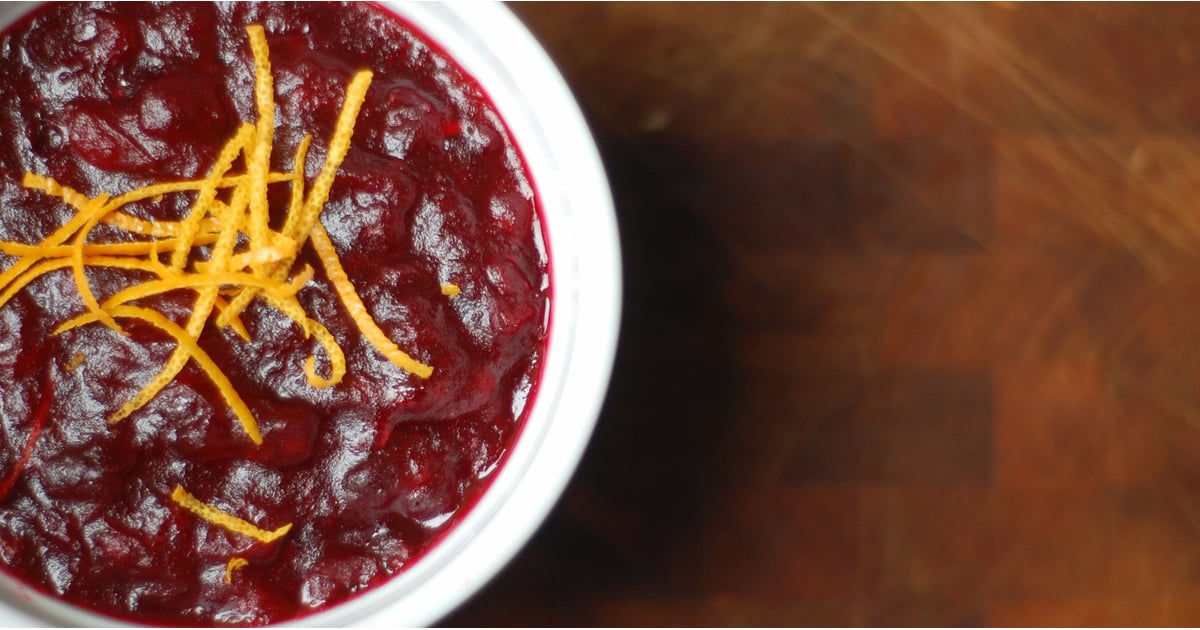 Easy Cranberry Sauce Recipe | POPSUGAR Food