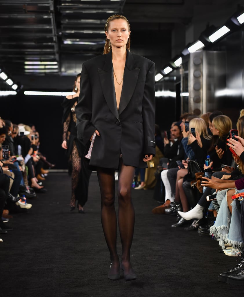 See the Alexander Wang Blazer on the Runway