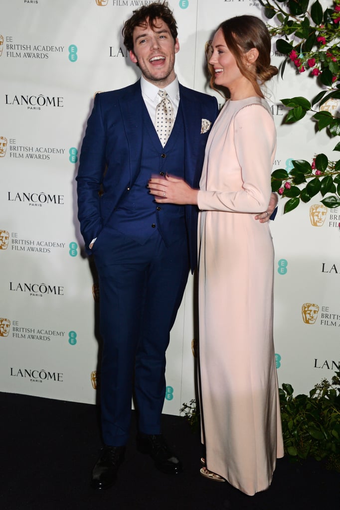 Sam Claflin and Laura Haddock at BAFTA Party 2016