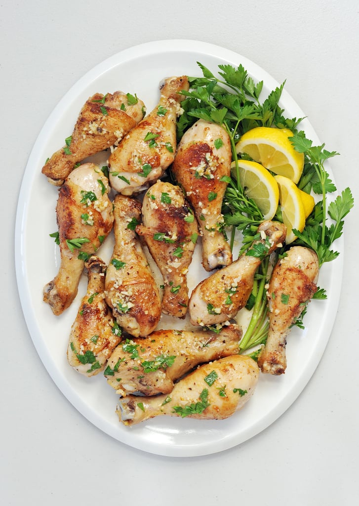 Lemon-Garlic Chicken Drumsticks | Garlicky Chicken Recipes | POPSUGAR ...