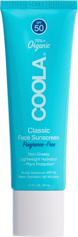Coola Organic Classic Face Sunscreen SPF 50