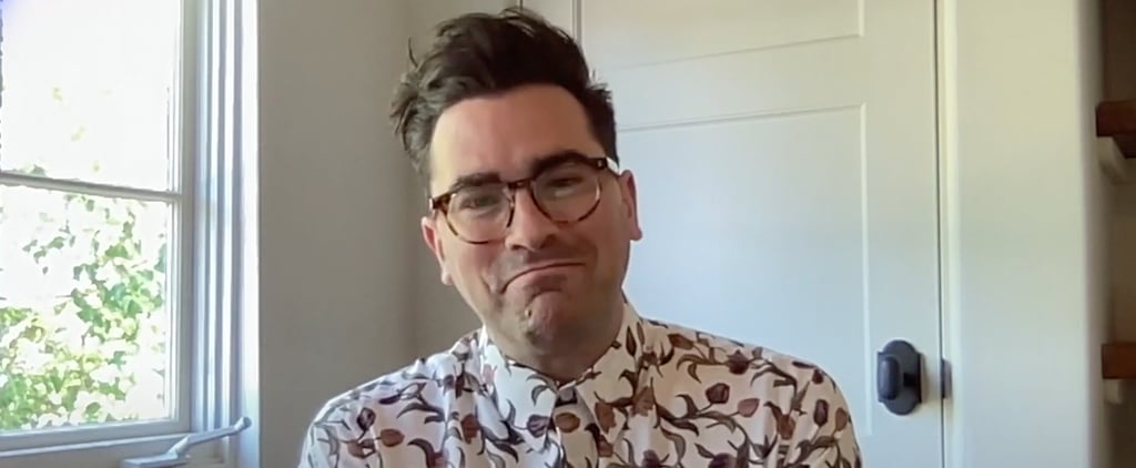Dan Levy Wore a Rose Shirt to the 2021 GLAAD Media Awards