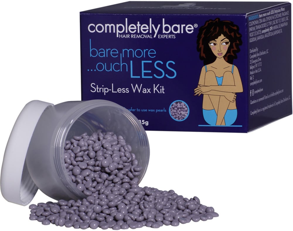 Completely Bare Bare More Ouch Less Salon Quality Face & Other Sensitive Areas Wax Kit