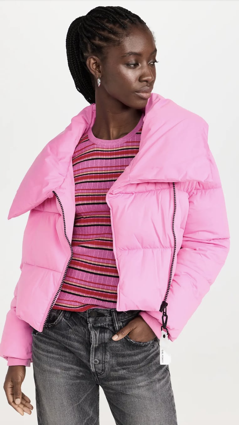 Pink Puffer Jacket