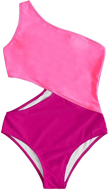 SweatyRocks One-Shoulder Swimsuit