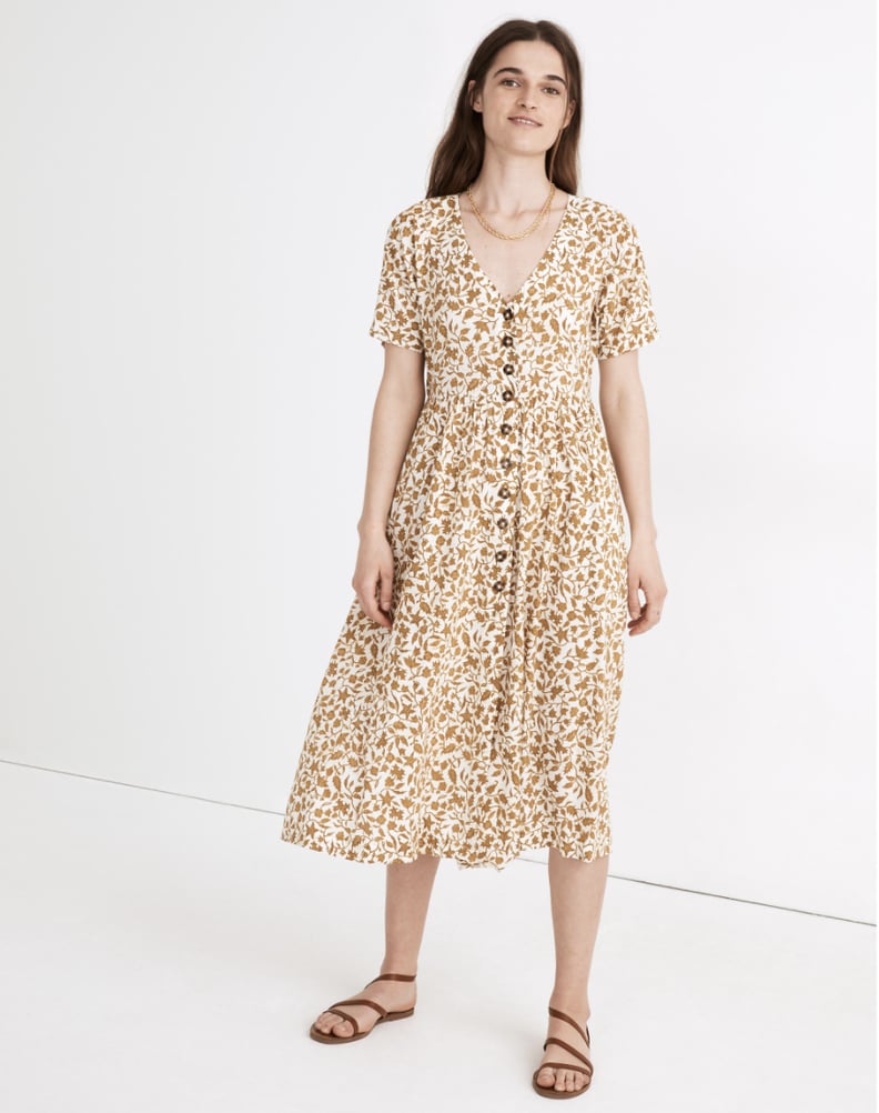 Your Next Picnic Look: Button-Front Midi Dress