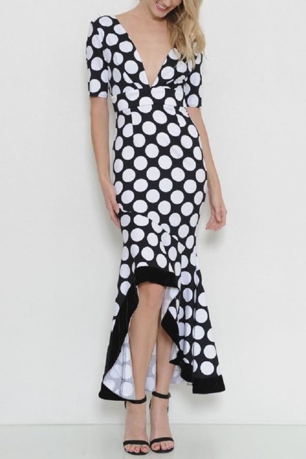 Latiste Polka Dot Dress