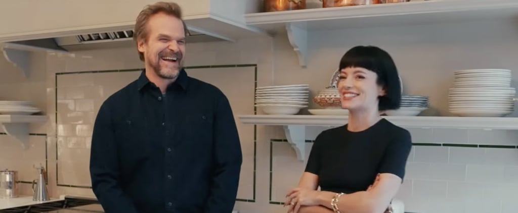 David Harbour and Lily Allen's Home Tour Video