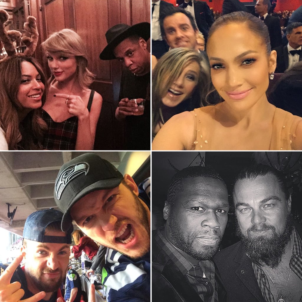 Surprising Celebrity Selfies Pictures Popsugar Celebrity