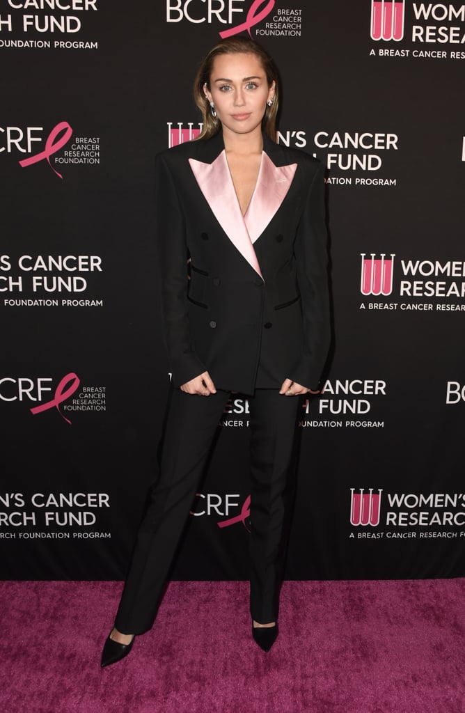 Miley Cyrus Tom Ford Pantsuit February 2019